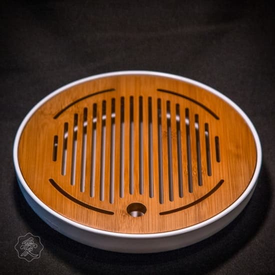 Чабань Круглая 25 см, бамбук, пластик