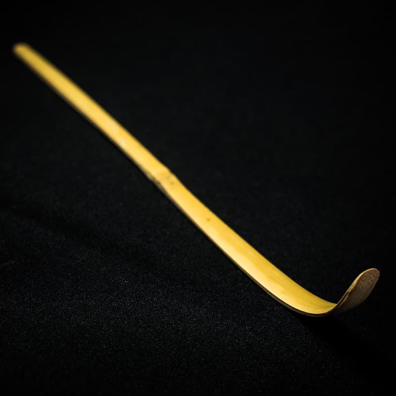 Тясаку, мерная ложка для Матча, бамбук