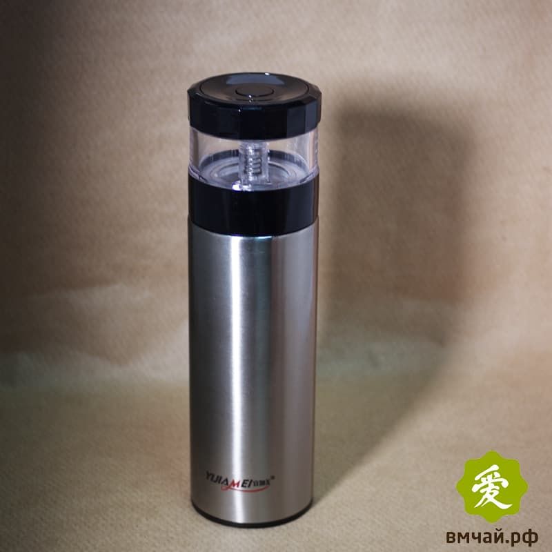 Чайная колба со сливом (металлическая) 420 мл