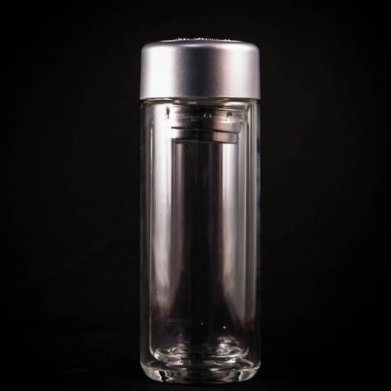 Стеклянная термокружка