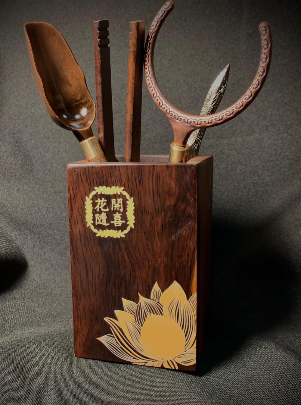 Чайный инструмент "Золотой Лотос"