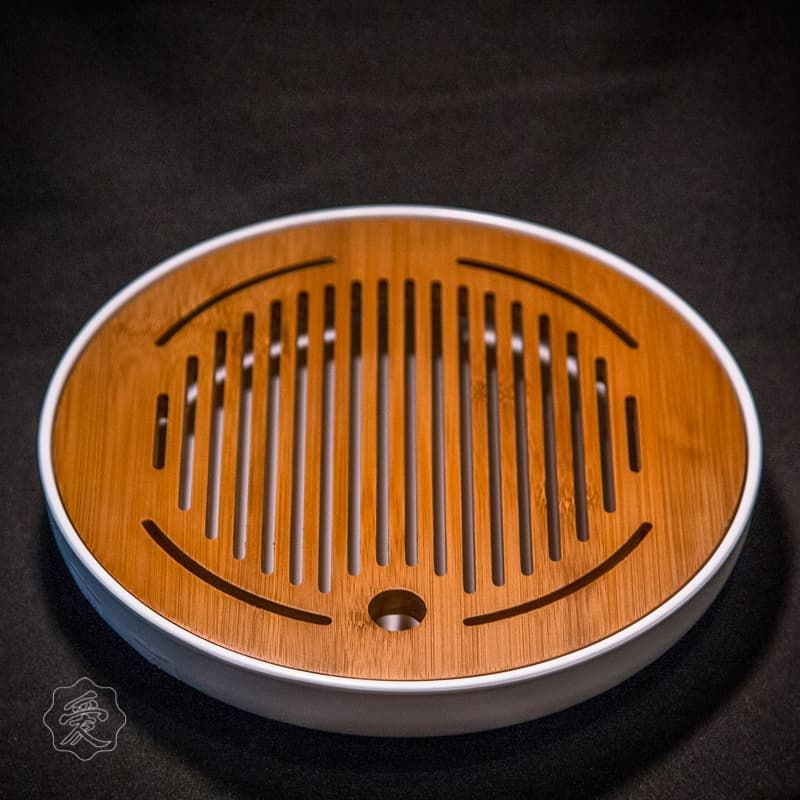 Чабань Круглая 25 см, бамбук, пластик