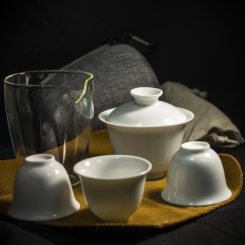 Чайный Набор, "Походный" в чехле, 5 предметов