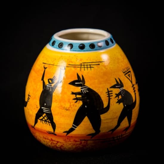 Калабас фарфоровый "Туземцы"