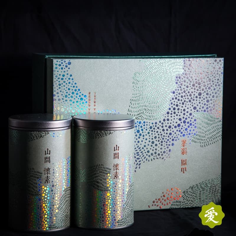 Подарочная коробка Светло-Зеленая, 2 банки