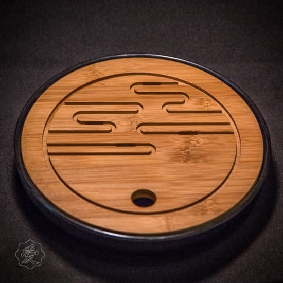 Чабань Круглая 20 см, Бамбук, пластик