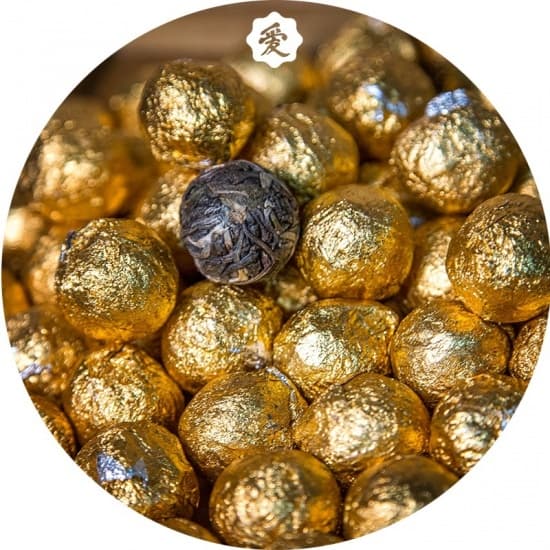 Золотые шары из Буланьшань, Шэн пуэр, 2016 г.