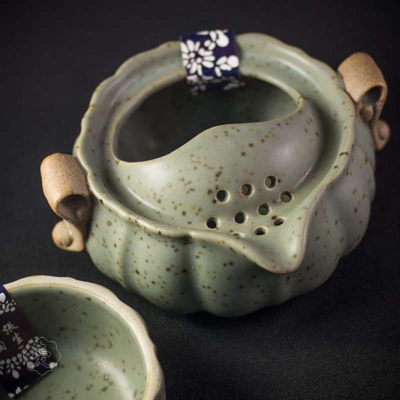 Чайник с чашкой - Дао Цао (тыква)