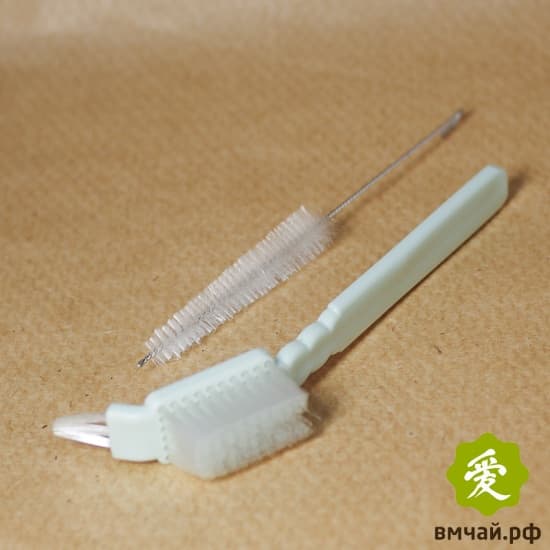 Ершик и щетка для чистки чайной посуды