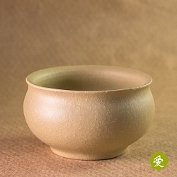 Глиняная чашка бежевая 70 мл - 3