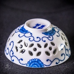 Пиала #893, фарфор, 35 мл - 3