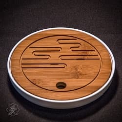 Чабань Круглая 20 см, Бамбук, пластик - 3