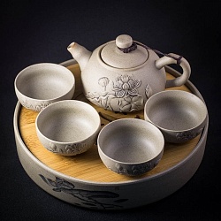 Сервиз с подставкой «Тао Хуа Ча» - 2