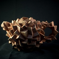 Чайник Глина (Ручная работа) №3 Каменная река - 4