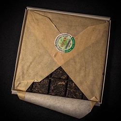 Шу Пуэр, Мэнку-квадрат, плитка 100 гр. - 3