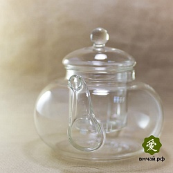 Чайник из стекла 900 мл "Смородина" с колбой - 3