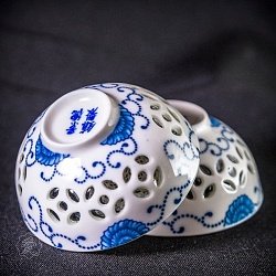 Пиала #893, фарфор, 35 мл - 4