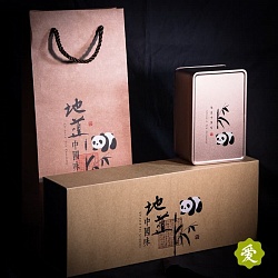 Подарочная коробка Панда, 2 банки, 200 гр - 3