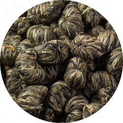 Связанный чай Корзина Будды с ароматом апельсина и персика - 3