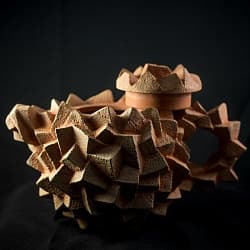 Чайник Глина (Ручная работа) №3 Каменная река - 5