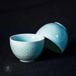 Пиала #844, фарфор, 40 мл - 2