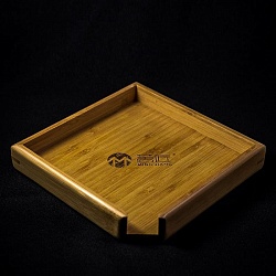 Поднос для разделки пуэра 14 см. х 14 см. х 2 см. - 3