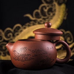 Чайник глина № 4 200 мл. - 4