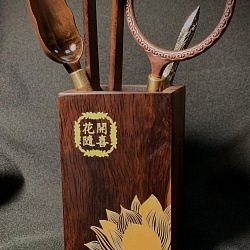 Чайный инструмент "Золотой Лотос" - 2