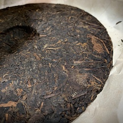 Шу Пуэр, Цяо Му Лао Шу Бин, 2013 г, 350 г - 3