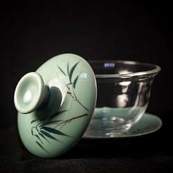 Гайвань 002, стекло, фарфор, 100 мл - 3