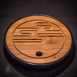 Чабань Круглая 20 см, Бамбук, пластик - 2