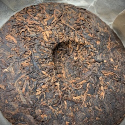 Шу Пуэр блин, Бай Чжи, 2017 год, 200 гр. - 3