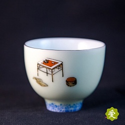 Чашка "чайные мотивы" 40 мл. №2 - 3