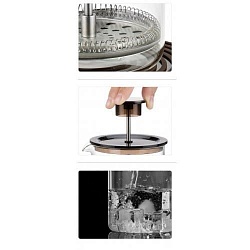 Френч-пресс Samadoyo F-125, 360 мл - 5