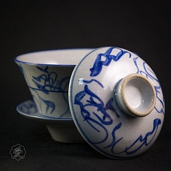 Гайвань 014, фарфор 150 мл - 3