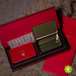 Подарочная коробка, Красная, 2 банки, 180 гр - 2