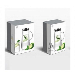 Стеклянный кувшин для воды SAMADOYO S-063 1300 мл - 5