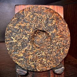 Шу Пуэр Лао Мань Э 2021 г (100г, блин) - 3