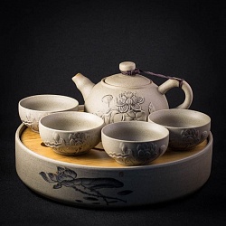 Сервиз с подставкой «Тао Хуа Ча» - 3