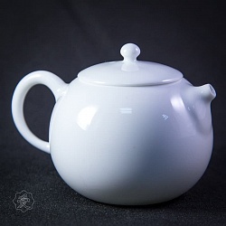 Чайник Белый фарфор, 140 мл - 4
