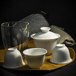 Чайный Набор, "Походный" в чехле, 5 предметов - 4