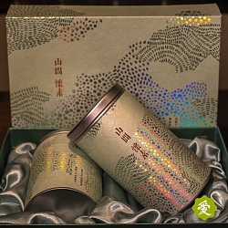 Подарочная коробка Светло-Зеленая, 2 банки - 2