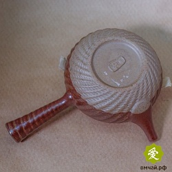 Чайник фарфор с боковой ручкой  120 мл. - 2