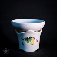 Сито с подставкой (Керамика) Фрукты