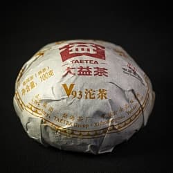 То Ча V93, Шу Пуэр, 2018, 100 гр. - 3