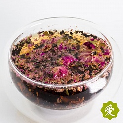 Чай Мэй Гуй Хун Ча с розой  - 2